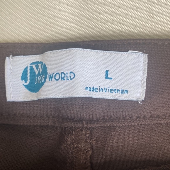 JW Sash World Brown Jeggings - Picture 12 of 13